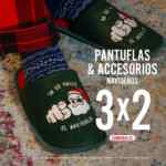 3x2 en pantuflas y accesorios navideños en C&A