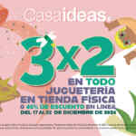 3x2 en todos los juguetes en la promo de Navidad de Casa Ideas