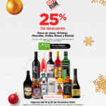 25% de descuento en vinos y licores en City Club