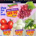 Ofertas Súper Guajardo frutas y verduras 31 de diciembre al 2 de enero 2025