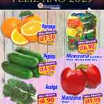 Ofertas Súper Guajardo frutas y verduras 31 de diciembre al 2 de enero 2025