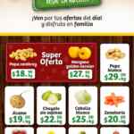 Ofertas Super Kompras Martes y Miércoles desde la Huerta frutas y verduras 17 y 18 de diciembre 2024