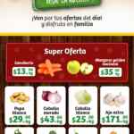 Ofertas Super Kompras Martes y Miércoles desde la Huerta frutas y verduras 31 de diciembre y 1 de enero 2025
