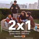 2x1 en chamarras, suéteres, sobrecamisas y chalecos en Men's Fashion
