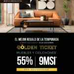Promo Móbica Golden Ticket: hasta 55% de descuento en muebles + pantalla Hisense de regalo móbica