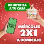En Nutrisa 2x1 en helado suave doble a domicilio los miércoles