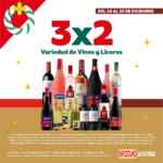3x2 en vinos y licores en Oxxo hasta el 25 de diciembre