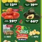 Ofertas S-Mart 3 días de frutas y verduras del 17 al 19 de diciembre 2024