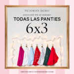 6x3 en todas las panties en Victoria's Secret este fin de semana