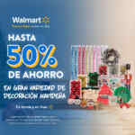Liquidación Navideña Walmart: Productos de decoración navideña a mitad de precio