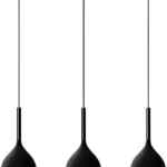 Lámpara colgante de techo con 3 luces baja a un excelente precio