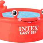 Piscina inflable para niños Intex con diseño de cangrejo baja a un gran precio