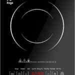 Parrilla eléctrica de inducción de cristal templado con 2200 W de potencia y panel digital en su menor precio