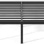 Base de cama de metal tamaño king size baja a un excelente precio