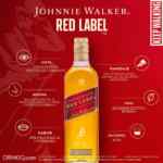 Whisky Johnnie Walker Red Label de 1 L baja a un excelente precio