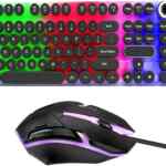 Oferta flash: kit de teclado y mouse gamer con iluminación RGB bajan a un gran precio