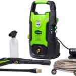 Hidrolavadora a presión Greenworks 1600 PSI baja a su menor precio