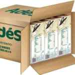 Bebida de soya AdeS Vainilla caja con 12 botes de 946 ml de nuevo disponible en su precio más bajo