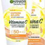 Crema hidratante facial Todo en Uno Garnier Skin Active Express Aclara Anti manchas y anti brillo baja de precio