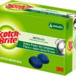 4 pack fibra metálica con jabón Scotch-Brite baja a un super precio