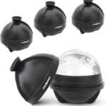 Juego de 4 moldes de silicona para hacer hielos grandes bajan a su menor precio