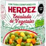 Ensalada de verduras Herdez lata 220 gr baja a un gran precio