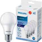 Juego de 4 focos LED Philips EcoHome bajan a su menor precio
