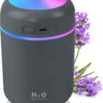 Humidificador y purificador de aire con luz LED baja a un excelente precio