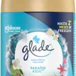 Aromatizante Glade Paraíso Azul repuesto 270 ml baja a su menor precio + 10% adicional con Planea y Ahorra