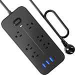 Oferta flash: regleta multicontacto con entradas USB y protección contra sobretensiones baja a su menor precio