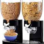 Dispensador de cereales con 2 compartimentos baja a un gran precio