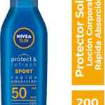 Protector solar Nivea Sun Protect & Refresh Sport Rápida Absorción de 200 ml baja a un gran precio