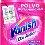 Polvo Quitamanchas Vanish Oxi Acción de 450 gr baja a un gran precio