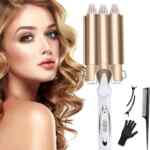Oferta flash: rizadora de cabello de cerámica con 3 barriles baja a un gran precio
