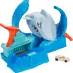 Pista de juguete Hot Wheels City Robo Tiburón baja a su menor precio