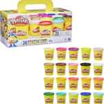 Play-Doh! maletín de colores con 20 latas de masa de colores para manualidades bajan a su menor precio