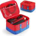 Funda de almacenamiento y transporte para Nintendo Switch con diseño de Mario baja de precio