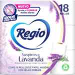 Papel higiénico Regio Suspiros de Lavanda con 18 rollos baja a un precio excelente