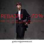 Segundas Rebajas Adolfo Dominguez: Hasta 70% de descuento