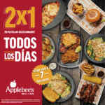 2x1 en platillos seleccionados en Applebee's todos los días