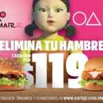 Combos Carl's Jr El Juego del Calamar 2 a sólo $119 con refresco y papas