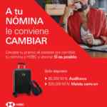Maleta o audífonos de regalo si cambias tu nómina a HSBC