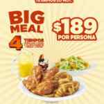 Big Meal Hooters 2025: Ensalada o sopa + plato fuerte + bebida + postre a sólo $189