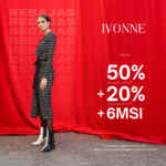 Últimas Rebajas Ivonne: Hasta 50% de descuento + 20% adicional + msi