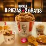 En KFC 2 piezas de pollo GRATIS en buckets seleccionados