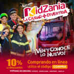 Cupón KidZania 10% de descuento hasta el 3 de febrero