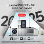 En LG Hasta 50% de descuento + 5% adicional con cupón