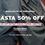 Cupón Levi's del 10% adicional en prendas ya rebajadas con hasta el 50%