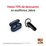 Hasta 70% de descuento en audífonos Jabra en MacStore