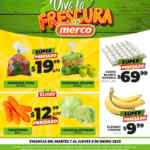 Ofertas Merco frutas y verduras del 7 al 9 de enero 2025
